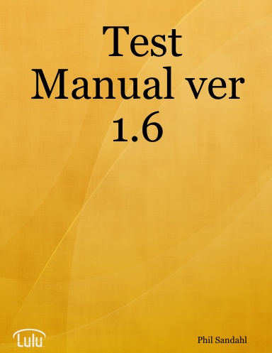 Test Manual ver 1.6