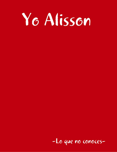 Yo Alisson