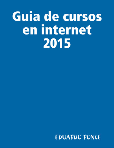 Guia de cursos en internet 2015