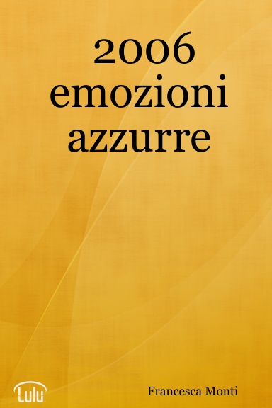 2006 emozioni azzurre