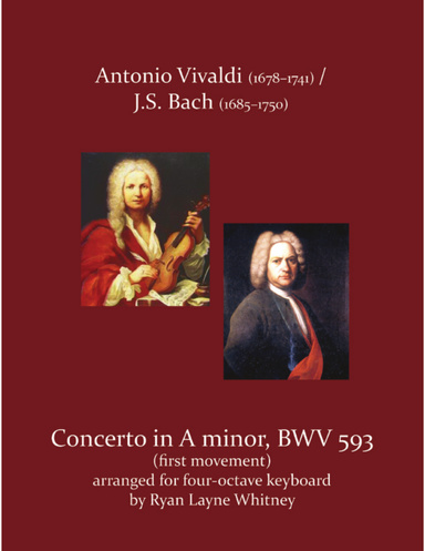 Vivaldi/Bach, Concerto in A minor (BWV 593)