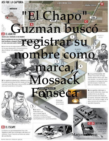 "El Chapo" Guzmán buscó registrar su nombre como marca, Mossack Fonseca