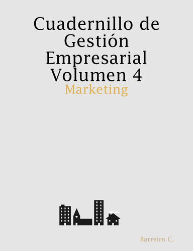 Cuadernillo de GE Volumen 4: Marketing