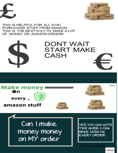 Make Money On Buying Any Stuff On Amazon