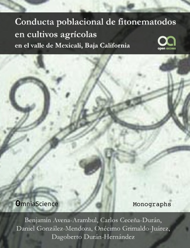 Conducta poblacional de fitonematodos en cultivos agrícolas en el valle de Mexicali, Baja California