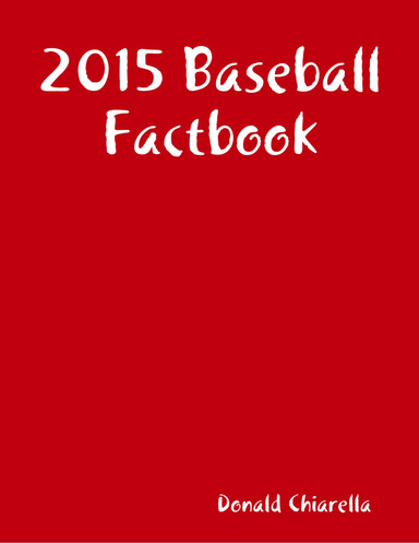 2015 Baseball Factbook
