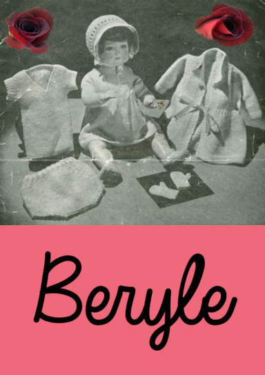 Beryle Vintage English Complete Knitted Doll Set