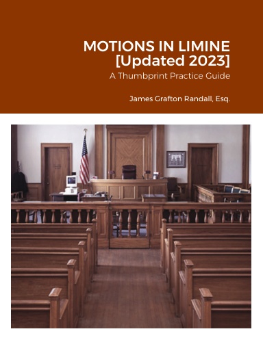 MOTIONS IN LIMINE [Updated 2023]