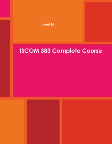 ISCOM 383 Complete Course