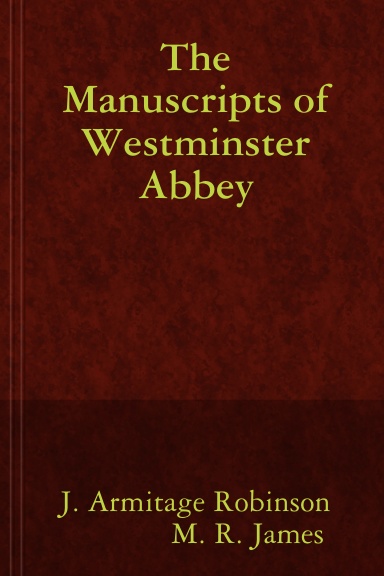 Manuscripts of Westminster Abby