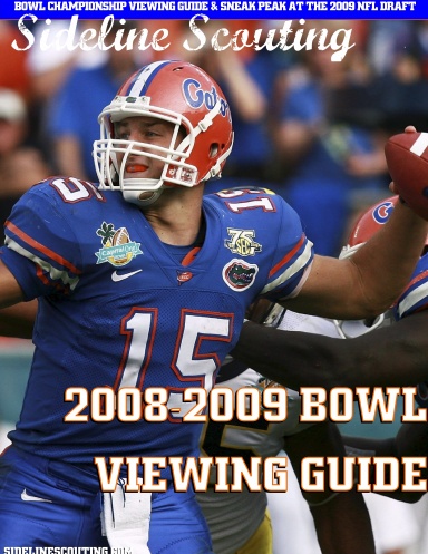 Sideline Scouting 2008-2009 Bowl Viewing Guide