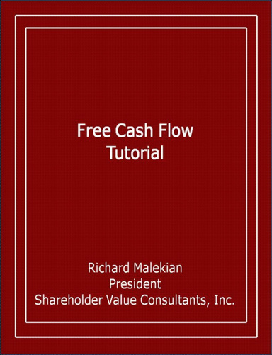 Free Cash Flow Tutorial
