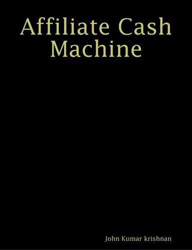 Affiliate Cash Machine