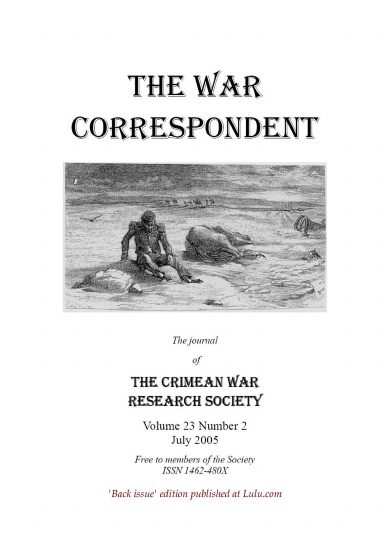 The War Correspondent Vol 23 No.2 July 2005