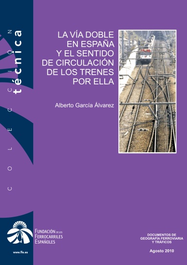 La vía doble en España y el sentido de la circulación de los trenes por ella