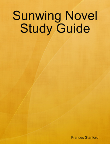 Sunwing Novel Study Guide