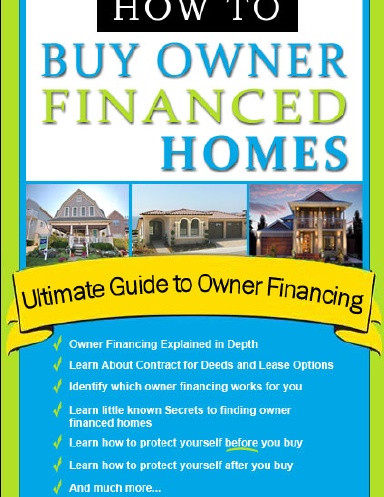 How to Buy Owner Financed Homes