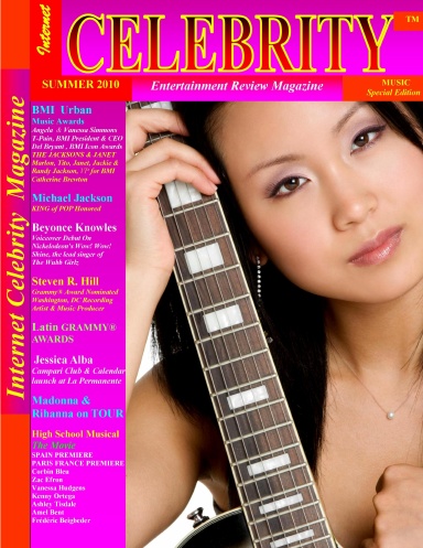 Internet Celebrity Magazine- Summer-Music Special Edition 2010