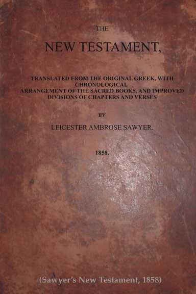 Sawyer New Testament