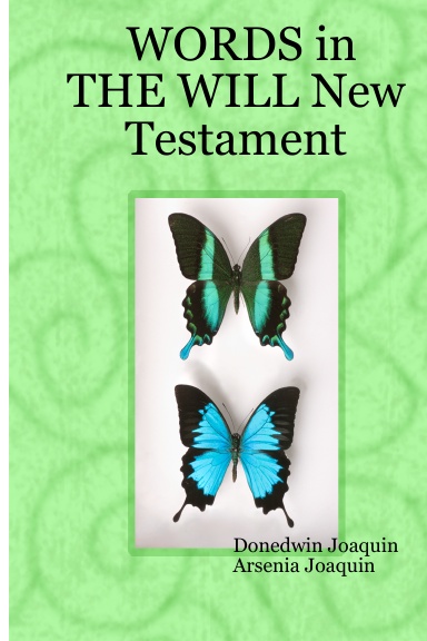 WORDS in THE WILL New Testament