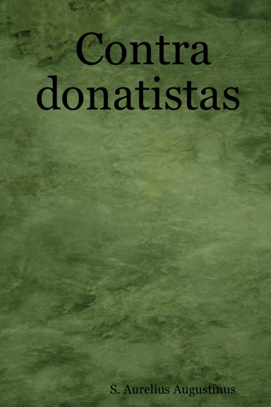 Contra donatistas