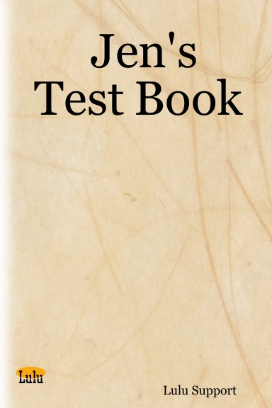 Jen's Test Book