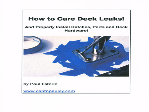 How to Cure Deck Leaks