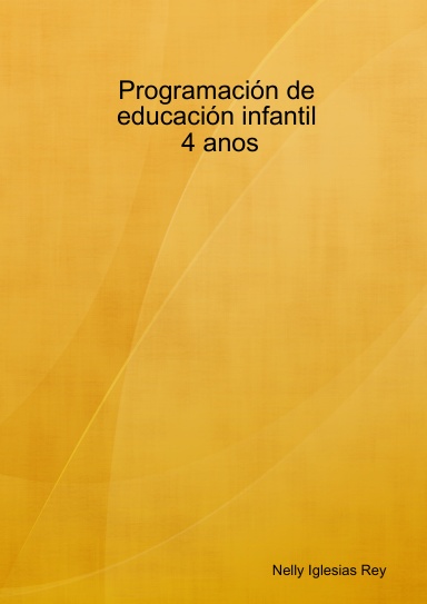 Programación de educación infantil 4 anos