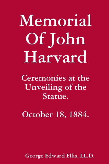 Memorial Of John Harvard