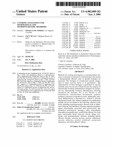 U.S. patents 1999-2006