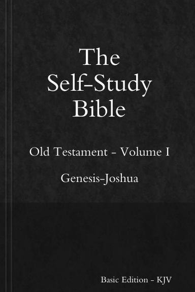 Self-Study Bible - Old Testament - Volume I