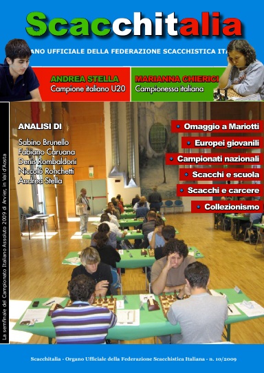 Scacchitalia 10 - Ottobre 2009 (Bianco e nero)