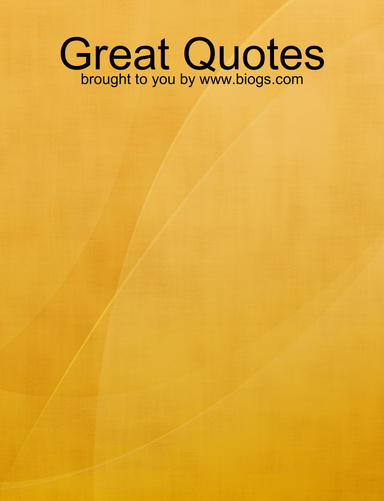 Great Quotes
