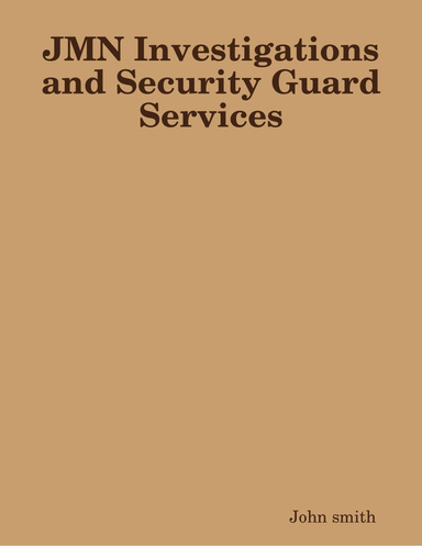 JMN Investigations and Security Guard Services