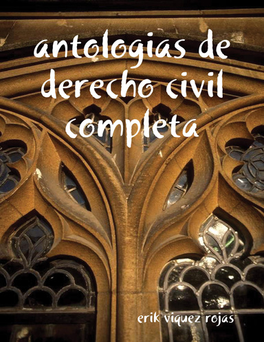 antologias de derecho civil completa