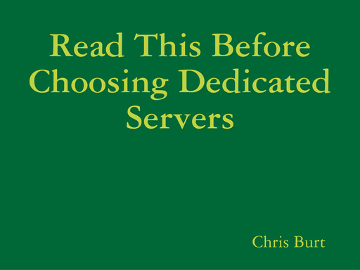 Read This Before Choosing Dedicated Servers