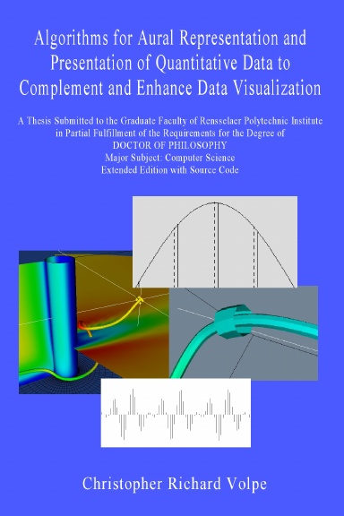 Algorithms for Aural Representation and Presentation of Quantitative Data to Complement and Enhance Data Visualization
