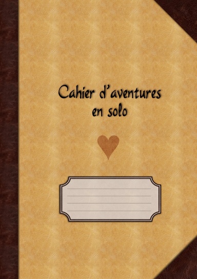 ♥ Cahier d'aventures en solo (pages à petits carreaux)