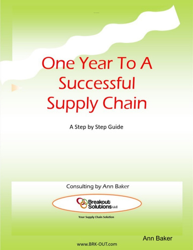 One Year to a Successful Supply Chain