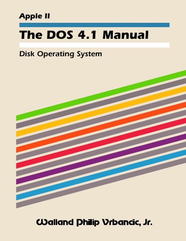 DOS 4.1 for the Apple II