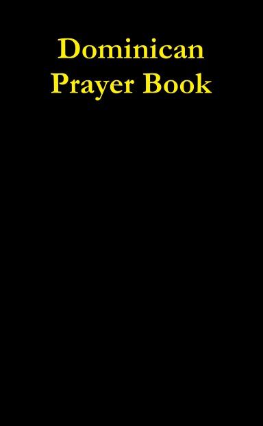 Dominican Prayer Book (1962)