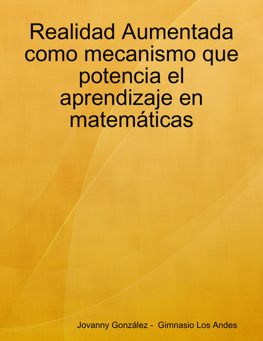 realidad Aumentada como mecanismo que potencia el aprendizaje en matemáticas