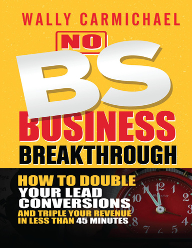 No Bs Business Breakthrough - How to Double Your Lead Conversions and Triple Your Revenue In Less Than 45 Minutes