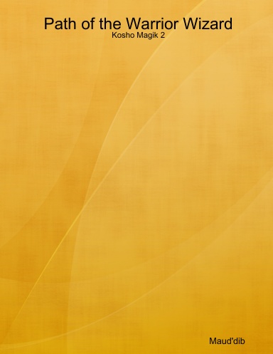 Path of the Warrior Wizard:Kosho Magik 2