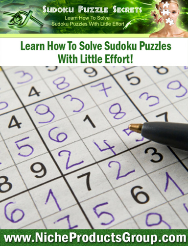 Sudoku Puzzle Secrets
