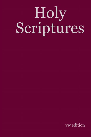 Holy Scriptures