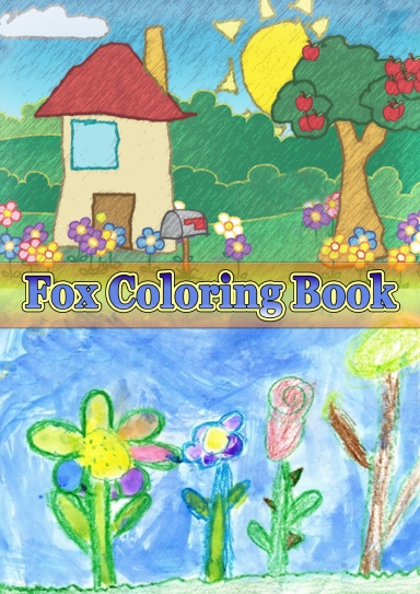 Fox Coloring Book