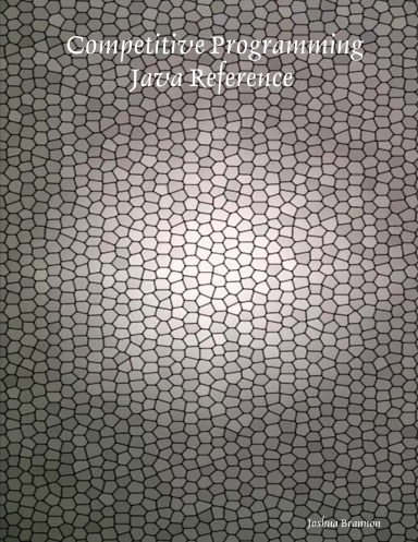 Competitive Programming Java Reference