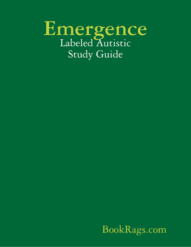 Emergence: Labeled Autistic Study Guide