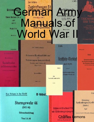German Army Manuals of World War II